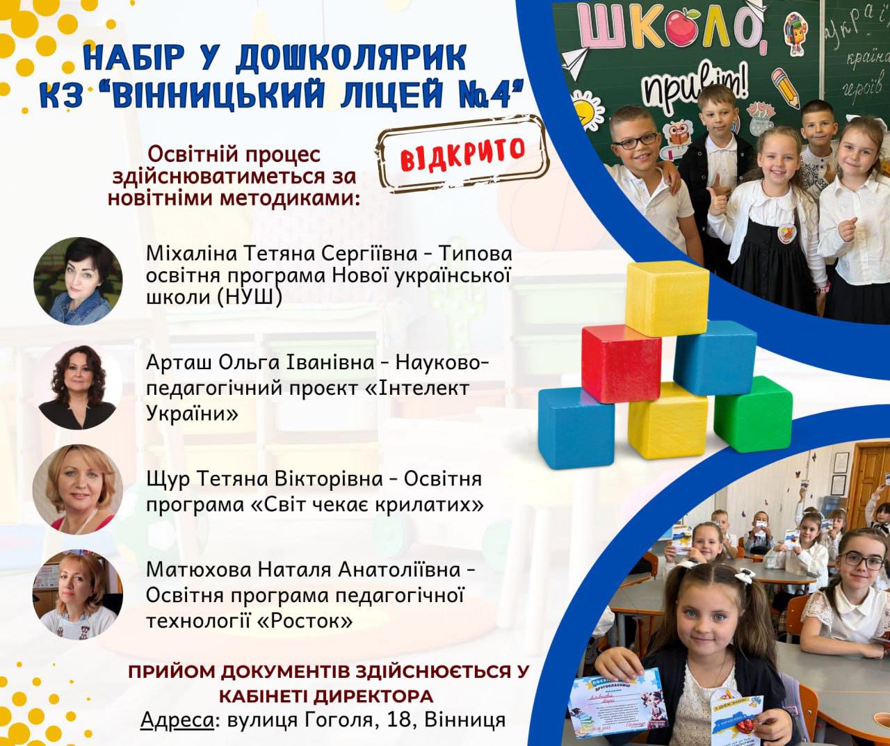 Шановні батьки майбутніх першокласників!